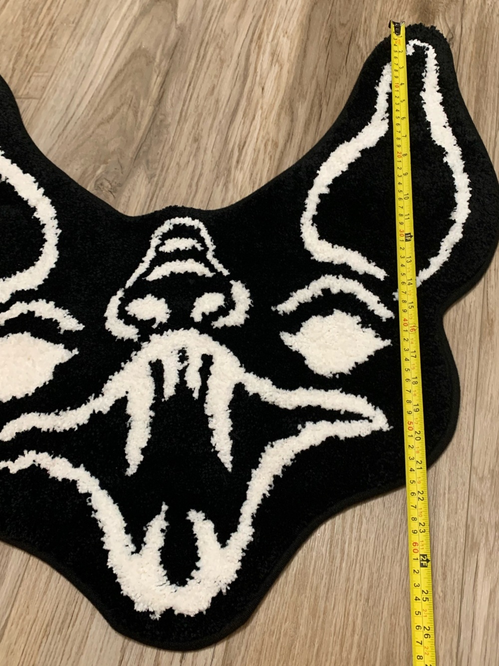 Killstar Bat Rug Halloween Haunted Home Goth 25”x26” NEW - Picture 6 of 8